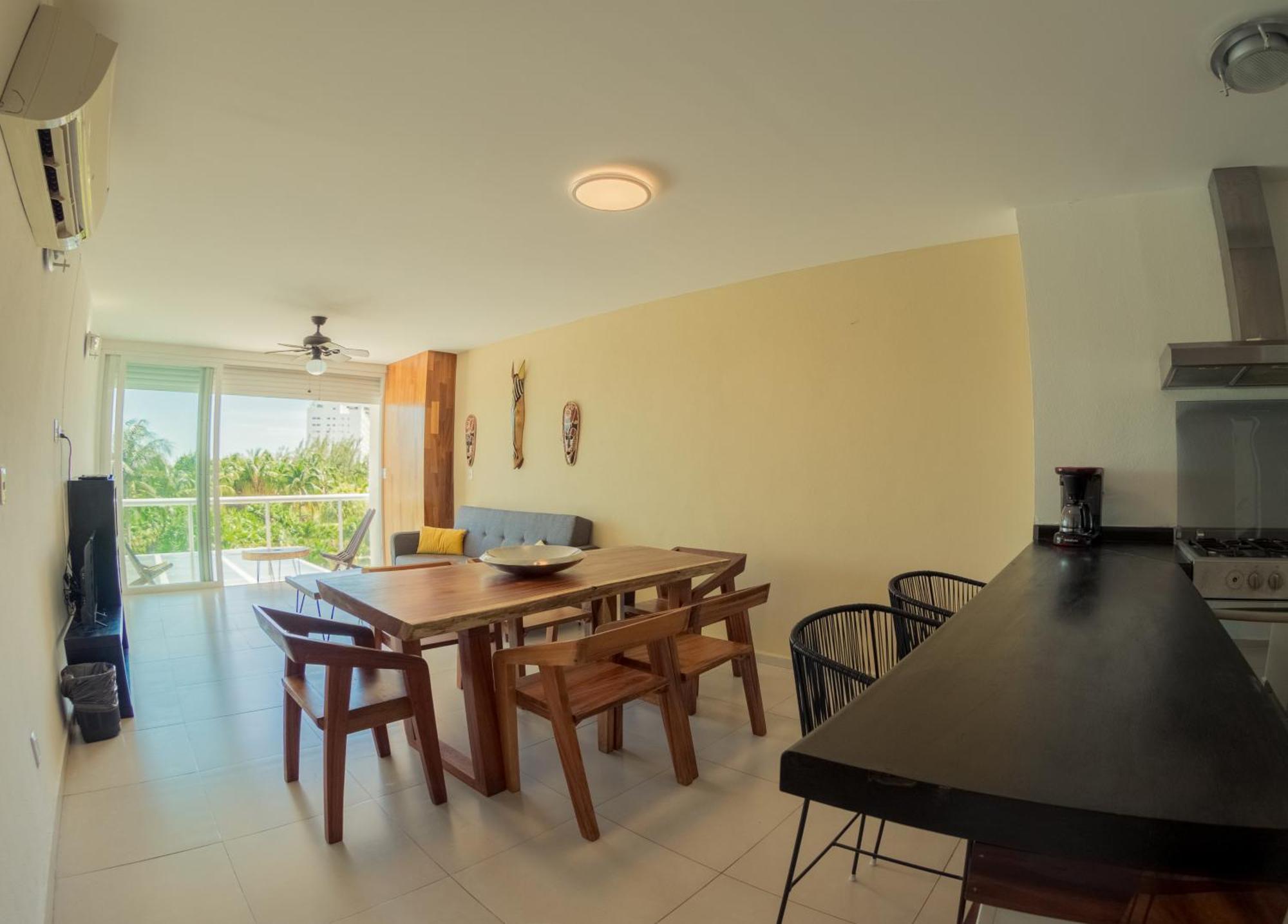 New Beachfront Luxury Apartments Cancun Exterior photo